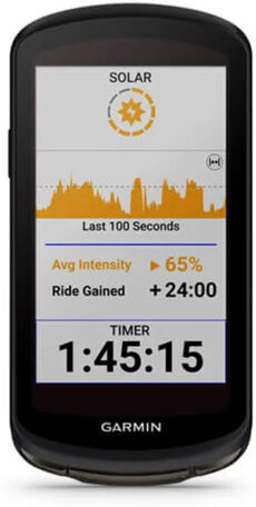 Garmin Edge 1040 Solar GPS Computer - Black / GPS