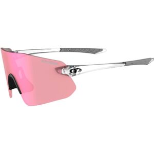 Tifosi Vogel SL Single Lens Sunglasses - Crystal Clear / Pink Mirror Lens Tifosi Vogel SL Single Lens Sunglasses - Crystal Clear / Pink Mirror Lens