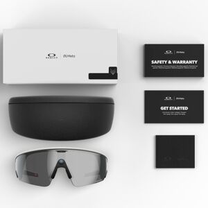 Oakley Meta Vanguard AI Performance Sunglasses - Prizm Black - White / Prizm Black Oakley Meta Vanguard AI Performance Sunglasses - Prizm Black - White / Prizm Black