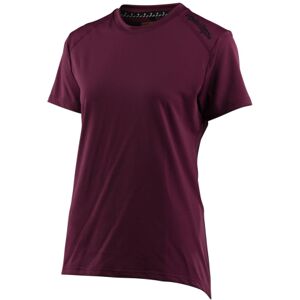 Troy Lee Design Lilium Women's Short Sleeve Jersey - Deep Fig / XLarge