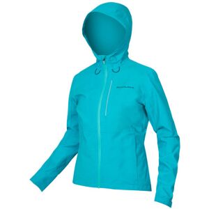 Endura Women's Hummvee Waterproof Hooded Jacket - Pacific Blue / XSmall Endura Women's Hummvee Waterproof Hooded Jacket - Pacific Blue / XSmall