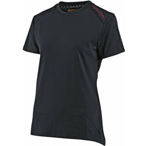 Troy Lee Designs Women's Lilium Jacquard Short Sleeve Jersey - Black / XLarge Troy Lee Designs Women's Lilium Jacquard Short Sleeve Jersey - Black / XLarge