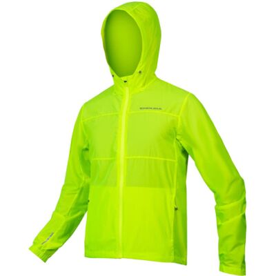 Endura Hummvee Windshell Jacket - Hi Vis Yellow / Medium - Jacket Endura Hummvee Windshell Jacket - Hi Vis Yellow / Medium - Jacket