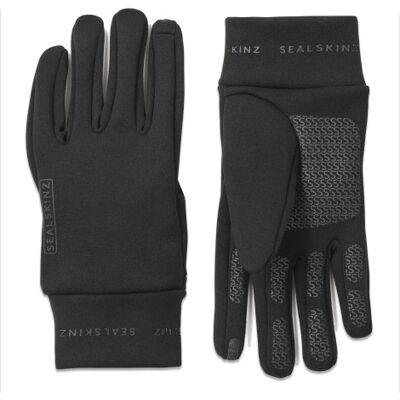Sealskinz Acle Water Repellent Nano Fleece Glove - Black / Medium Sealskinz Acle Water Repellent Nano Fleece Glove - Black / Medium