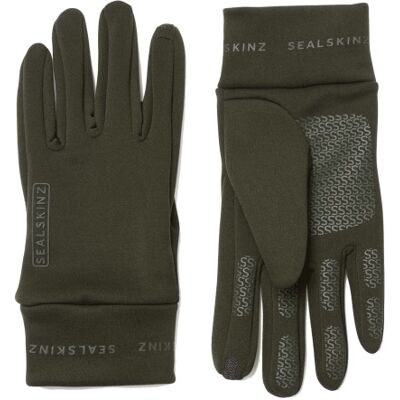 Sealskinz Acle Water Repellent Nano Fleece Glove - Olive Green / Large Sealskinz Acle Water Repellent Nano Fleece Glove - Olive Green / Large