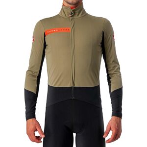 Castelli Beta RoS Cycling Jacket - Olive Green / Black / Firey Red / Small Castelli Beta RoS Cycling Jacket - Olive Green / Black / Firey Red / Small