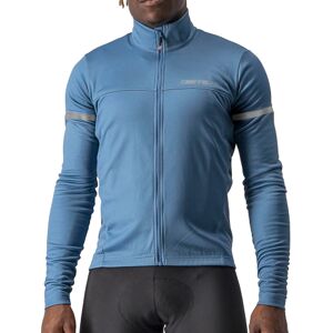 Castelli Fondo 2 Long Sleeve Cycling Jersey - AW22 - Steel Blue / Blue Reflex / Small Castelli Fondo 2 Long Sleeve Cycling Jersey - AW22 - Steel Blue / Blue Reflex / Small