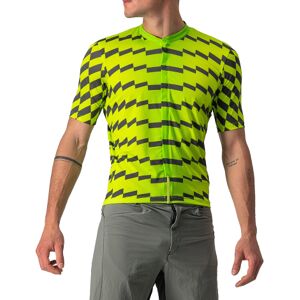 Castelli Unlimited Sterrato Short Sleeve Cycling Jersey - Electric Lime / Dark Grey / Medium Castelli Unlimited Sterrato Short Sleeve Cycling Jersey - Electric Lime / Dark Grey / Medium