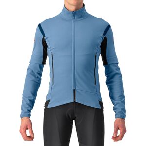 Castelli Perfetto RoS 2 Convertible Cycling Jacket - AW22 - Steel Blue / Savile Blue / Small Castelli Perfetto RoS 2 Convertible Cycling Jacket - AW22 - Steel Blue / Savile Blue / Small