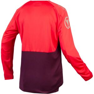 Endura MT500 Burner Long Sleeve Cycling Jersey - Aubergine / XLarge Endura MT500 Burner Long Sleeve Cycling Jersey - Aubergine / XLarge