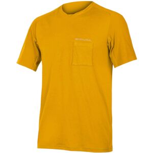 Endura Mustard Foyle T Cycling Jersey - Adventure-Ready, Lightweight Merino Endura Mustard Foyle T Cycling Jersey - Adventure-Ready, Lightweight Merino