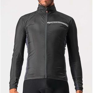 Castelli Squadra Stretch Cycling Jacket - Light Black / Dark Grey / Medium Castelli Squadra Stretch Cycling Jacket - Light Black / Dark Grey / Medium