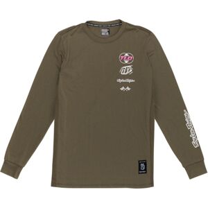 Troy Lee Design Skyline Worldwide Long Sleeve Ride Tee - Caper / XLarge Troy Lee Design Skyline Worldwide Long Sleeve Ride Tee - Caper / XLarge