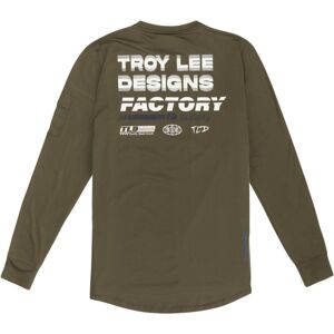 Troy Lee Design Ruckus Factory Long Sleeve Ride Tee - Carbon / XLarge Troy Lee Design Ruckus Factory Long Sleeve Ride Tee - Carbon / XLarge