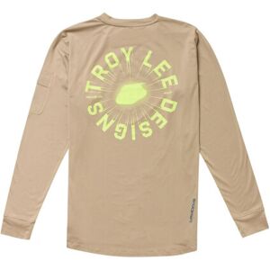 Troy Lee Design Ruckus The Fuzz Long Sleeve Ride Tee - Timber / 2XLarge Troy Lee Design Ruckus The Fuzz Long Sleeve Ride Tee - Timber / 2XLarge
