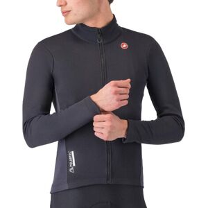 Castelli Entrata 2 Polartec Cycling Jacket - Light Black / Dark Grey / XSmall Castelli Entrata 2 Polartec Cycling Jacket - Light Black / Dark Grey / XSmall