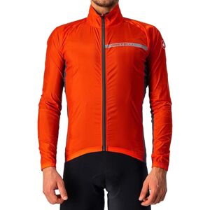Castelli Squadra Stretch Cycling Jacket - SS22 - Firey Red / Dark Grey / XSmall Castelli Squadra Stretch Cycling Jacket - SS22 - Firey Red / Dark Grey / XSmall