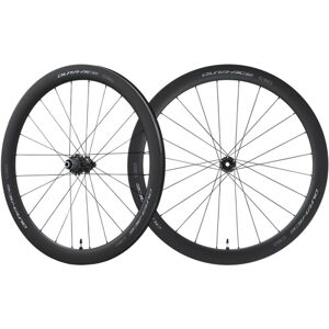 Shimano Dura Ace R9270 C50 TL Disc Road Wheelset - 700c - Black 12mm Front - 142x12mm Rear Shimano Centerlock Pair 12 Speed Micro Spline Clincher 700c Shimano Dura Ace R9270 C50 TL Disc Road Wheelset - 700c - Black 12mm Front - 142x12mm Rear Shimano Centerlock Pair 12 Speed Micro Spline Clincher 700c