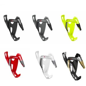 Elite Custom Race Plus Bottle Cage - Matt Black / White Elite Custom Race Plus Bottle Cage - Matt Black / White