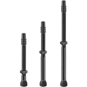 Token Alloy Tubeless Valves - Black / 55mm & 70mm Valve / (2 pcs) Token Alloy Tubeless Valves - Black / 55mm & 70mm Valve / (2 pcs)