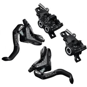 Magura MT Trail Sport Disc Brake Set - Black / Pair / No Rotor / 1000mm Front / 2200mm Rear Hose Magura MT Trail Sport Disc Brake Set - Black / Pair / No Rotor / 1000mm Front / 2200mm Rear Hose