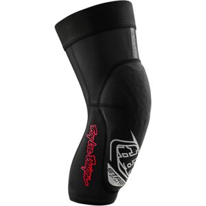 Troy Lee Design Stage Pro Mono Knee Guards - Black / XLarge / 2XLarge Troy Lee Design Stage Pro Mono Knee Guards - Black / XLarge / 2XLarge