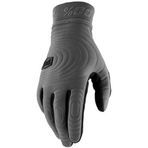 100% Brisker Xtreme Cold Weather Gloves - Charcoal / Large 100% Brisker Xtreme Cold Weather Gloves - Charcoal / Large
