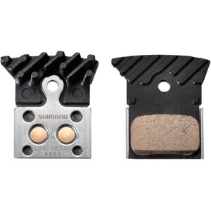 Shimano L04C Disc Brake Pads With Cooling Fins - Sintered - Sintered (metal) / Cooling Fins Shimano L04C Disc Brake Pads With Cooling Fins - Sintered - Sintered (metal) / Cooling Fins
