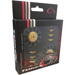 Token TBT Alloy Pulley Jockey Wheels - Black / Gold / 9 Speed / 10 Speed / 11 Speed Token TBT Alloy Pulley Jockey Wheels - Black / Gold / 9 Speed / 10 Speed / 11 Speed