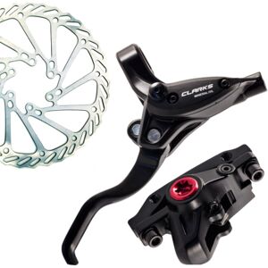 Clarks M2 Hydraulic Front & Rear Disc Brake SET - Black / Pair / 160mm Clarks M2 Hydraulic Front & Rear Disc Brake SET - Black / Pair / 160mm