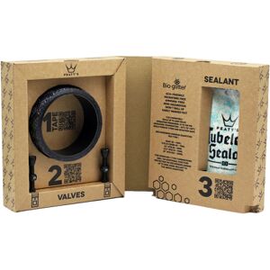 Peaty's Tubeless Conversion Kit - Road & Cyclocross - Tape Width: 21mm / Valve Length: 60mm Peaty's Tubeless Conversion Kit - Road & Cyclocross - Tape Width: 21mm / Valve Length: 60mm