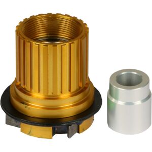 Hope Pro 2 Evo Microspline Freehub Body - Gold / 12 Speed / 12mm Boost Axle Hope Pro 2 Evo Microspline Freehub Body - Gold / 12 Speed / 12mm Boost Axle