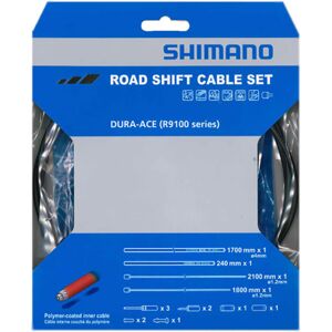 Shimano Dura Ace RS900 Gear Cable Set - Grey - Road Gear Cables Shimano Dura Ace RS900 Gear Cable Set - Grey - Road Gear Cables