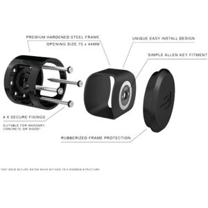 Hiplok Ankr Ground & Wall Anchor - White Hiplok Ankr Ground & Wall Anchor - White