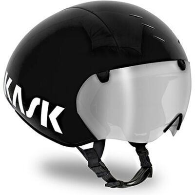 Kask Bambino Pro Aero TT Helmet - Black / Large - Road Cycling Kask Bambino Pro Aero TT Helmet - Black / Large - Road Cycling