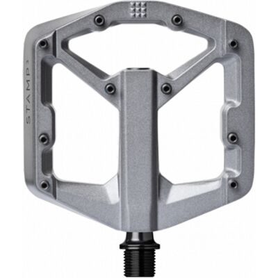 Crank Brothers Stamp 3 Flat Pedals - Grey / Small Crank Brothers Stamp 3 Flat Pedals - Grey / Small