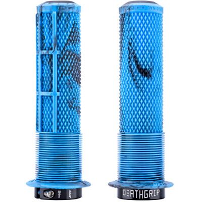 DMR - DeathGrip 2 - Flanged Lock-On - Blue Marble - Grips DMR - DeathGrip 2 - Flanged Lock-On - Blue Marble - Grips