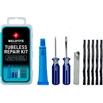 Weldtite Tubeless Tyre Repair Kit - Repair Kits Weldtite Tubeless Tyre Repair Kit - Repair Kits