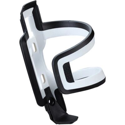 BBB BBC-40 DualAttack Bottle Cage - Black / White BBB BBC-40 DualAttack Bottle Cage - Black / White