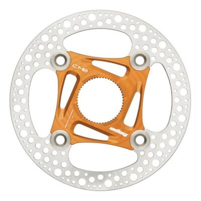 Hope Tech RX Centrelock Floating Disc Rotor - Orange / 140mm / Centerlock Hope Tech RX Centrelock Floating Disc Rotor - Orange / 140mm / Centerlock