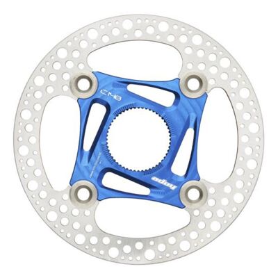 Hope Tech RX Centrelock Floating Disc Rotor - Blue / 160mm / Centerlock Hope Tech RX Centrelock Floating Disc Rotor - Blue / 160mm / Centerlock