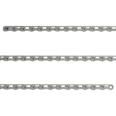 Sram Force E1 Flattop Chain with PowerLock - 12/13 speed - Nickel / 12 Speed / 114 Links Sram Force E1 Flattop Chain with PowerLock - 12/13 speed - Nickel / 12 Speed / 114 Links