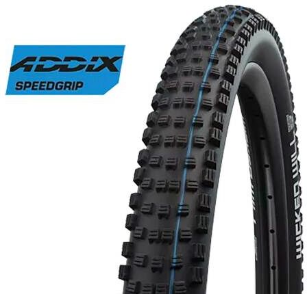 Schwalbe Wicked Will Addix TwinSkin TLR Performance Folding Tyre - 27.5" - Black / Folding / 27.5" / 2.4"