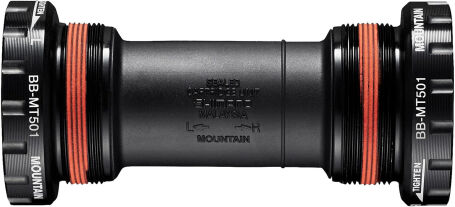 Shimano MT501 Bottom Bracket Cups - Black / English (BSA) / 68mm / 73mm