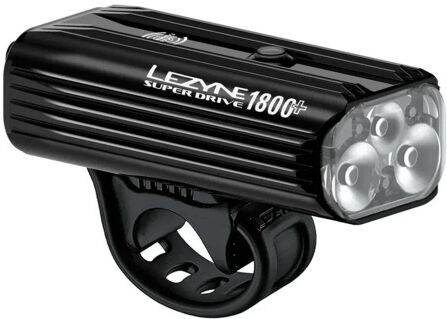 Lezyne Super Drive 1800+ Smart LED Front Bike Light - Black / Front / Rechargeable