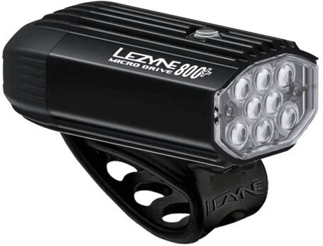 Lezyne Micro Drive 800+ LED Front Bike Light - Black / Front / Rechargeable