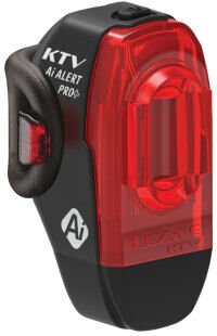 Lezyne KTV Pro+ AI Alert LED Rear Bike Light - Black / Rechargeable / Rear