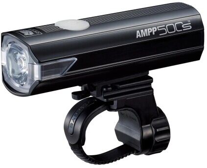 Cateye AMPP 500S USB Rechargeable Front Light - Black / Front / Rechargeable