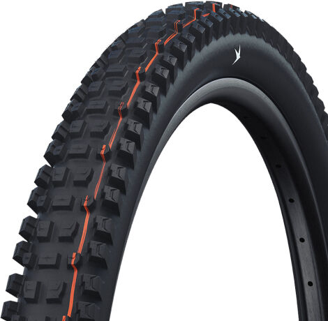 Schwalbe Albert Gravity Pro Radial Soft Folding MTB Tyre - 29" - Black / 29" / 2.5" / Folding / Tubeless