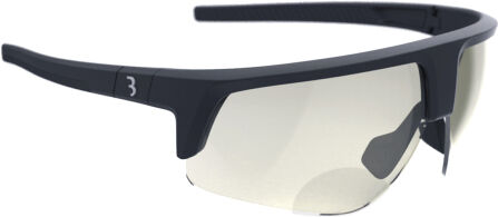 BBB BSG-76PH Comet Reader Photochromic Sport Glasses - Matt Black / Smoke Lens / Strength +2.0
